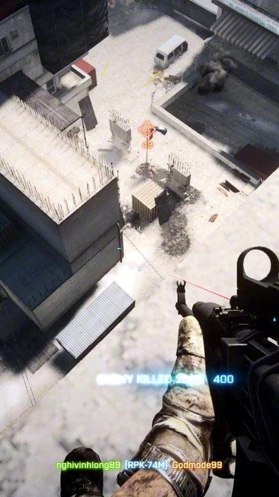 🎯 Battlefield 3 Top Building Play💥 #BF3