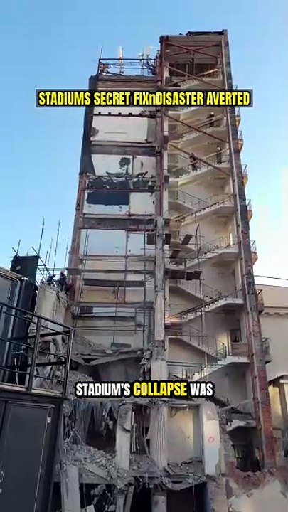 Stadium's Secret Fix: Disaster Averted! 🏟️
