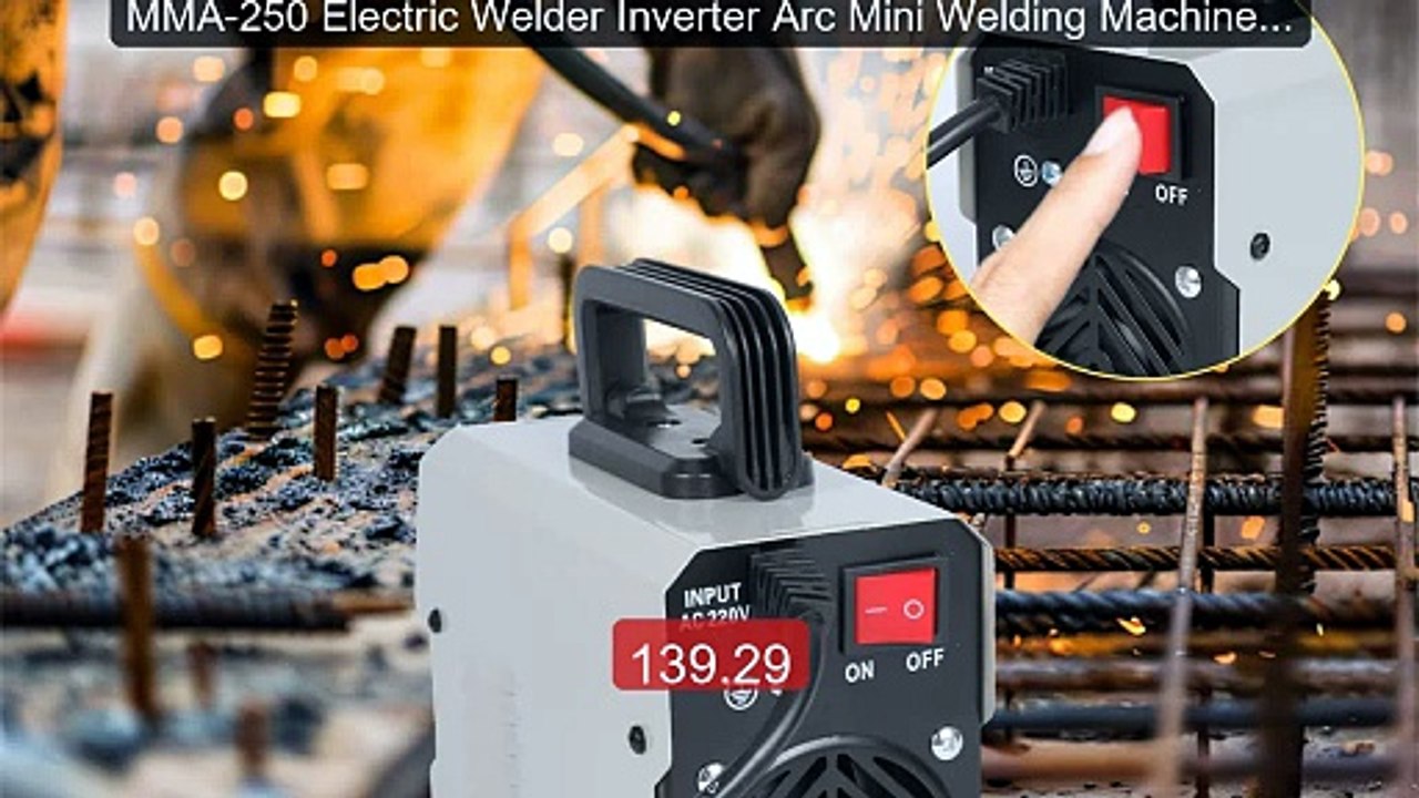 MMA-250 Electric Welder Inverter Arc Mini Welding Machine 20-250A p... -- Top Rated 2026 | Buy Now!