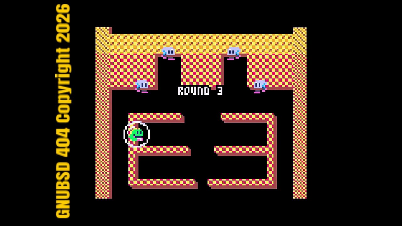 GNUBSD404 Short N182 Bubble Bobble (Linux/Web/Pico)