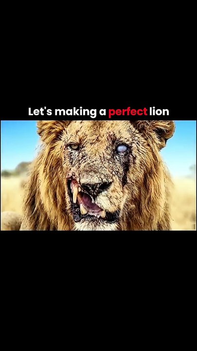 Scarfface  the king 👑 of lion Danger ⚡