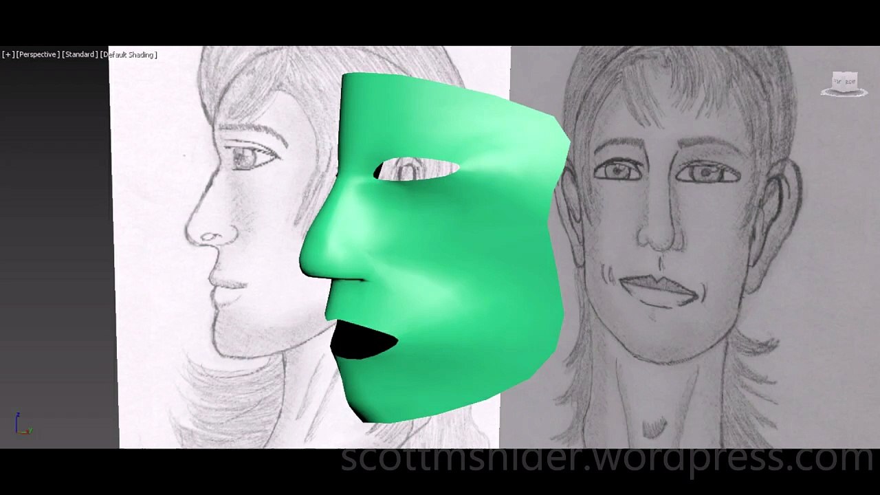Grabovski: 3DS MAX Practice Polygon Modeling Head Model Video #4 (07-21-2026)