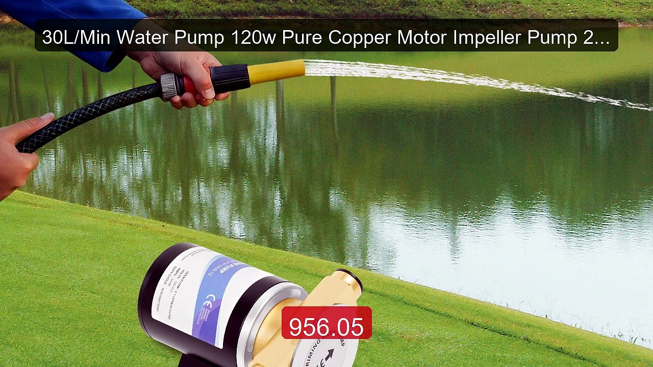 30L/Min Water Pump 120w Pure Copper Motor Impeller Pump 2850rp... -- Best Buy 2026 | Great Quality!