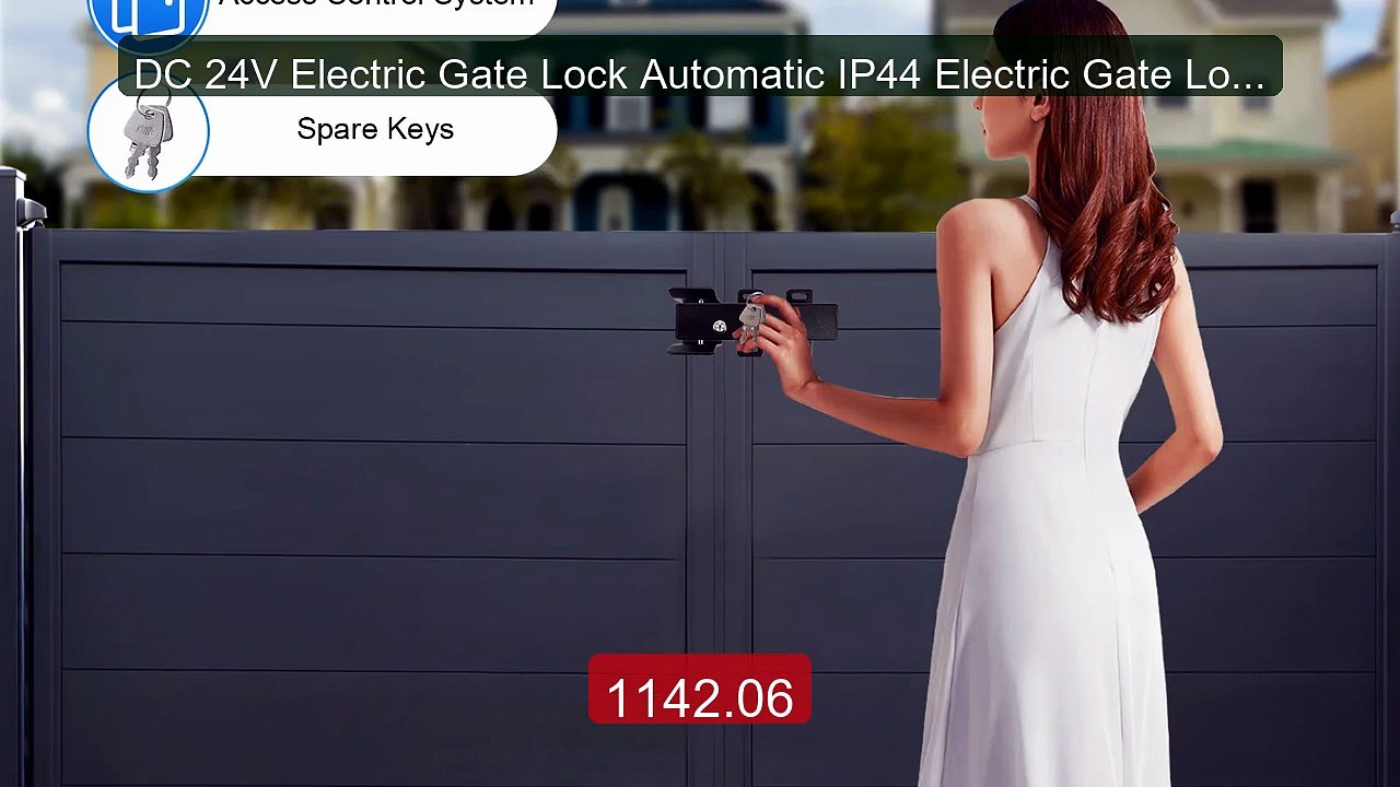 DC 24V Electric Gate Lock Automatic IP44 Electric Gate Lock  S... -- Hot Deal 2026 | Limited Offer!