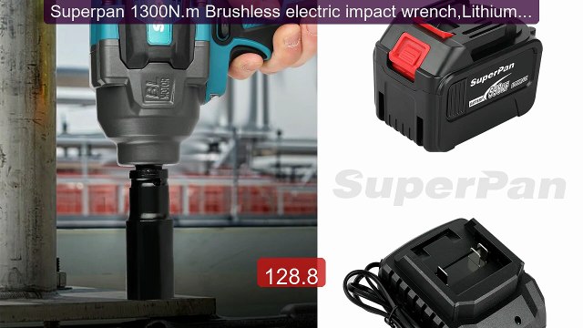 Superpan 1300N.m Brushless electric impact wrench,Lithium Bat... Amazing Value 2026 | Must Have!