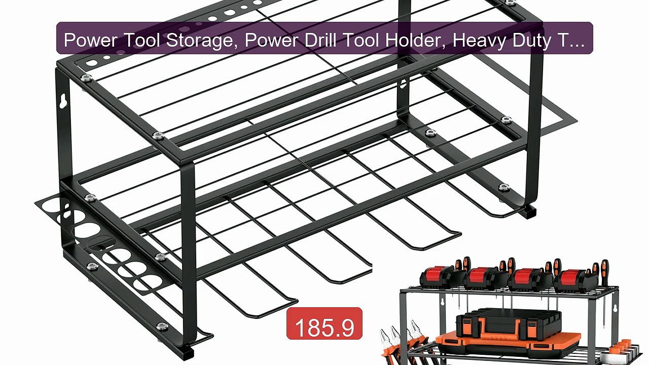 Power Tool Storage, Power Drill Tool Holder, Heavy Duty Tool S... -- Hot Deal 2026 | Limited Offer!