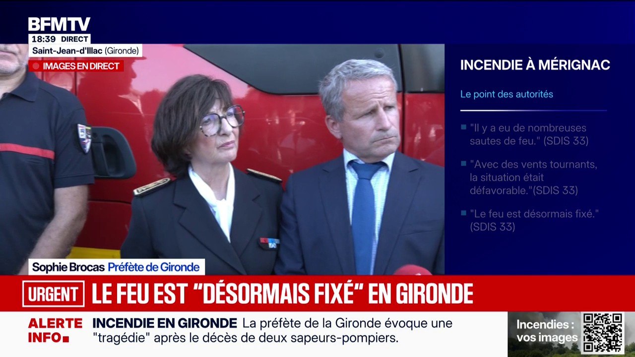 Incendie à Mérignac: "Une enquête judiciaire a été ouverte", indique le procureur de Bordeaux