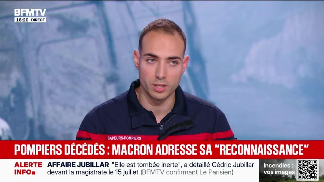 Marschall Truchot : Pompiers décédés, Macron adresse sa “reconnaissance - 21/07