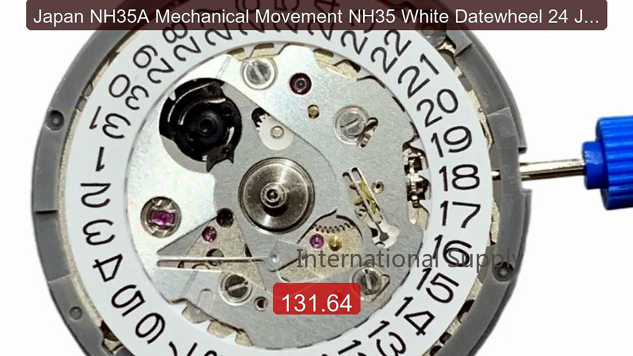 Japan NH35A Mechanical Movement NH35 White Datewheel 24 Jewels Auto... -- Top Rated 2026 | Buy Now!
