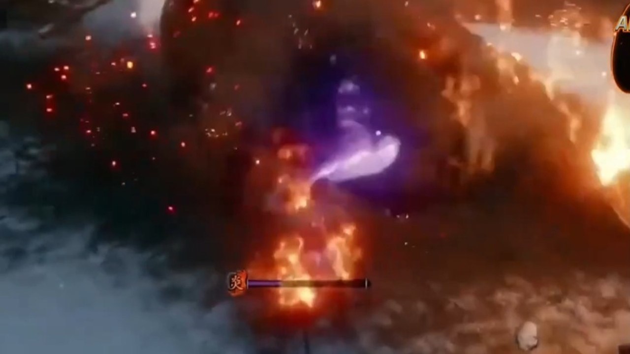Sekiro VS Toro llameante