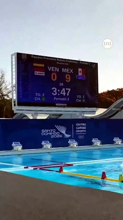 El polo acuático inaugura los Juegos Centroamericanos y del Caribe Santo Domingo 2026