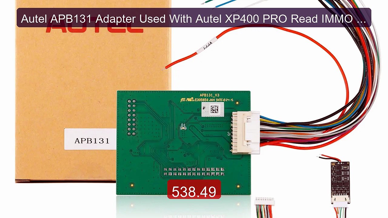 Autel APB131 Adapter Used With Autel XP400 PRO Read IMMO Data from... -- Best Deal 2026 | Shop Now!