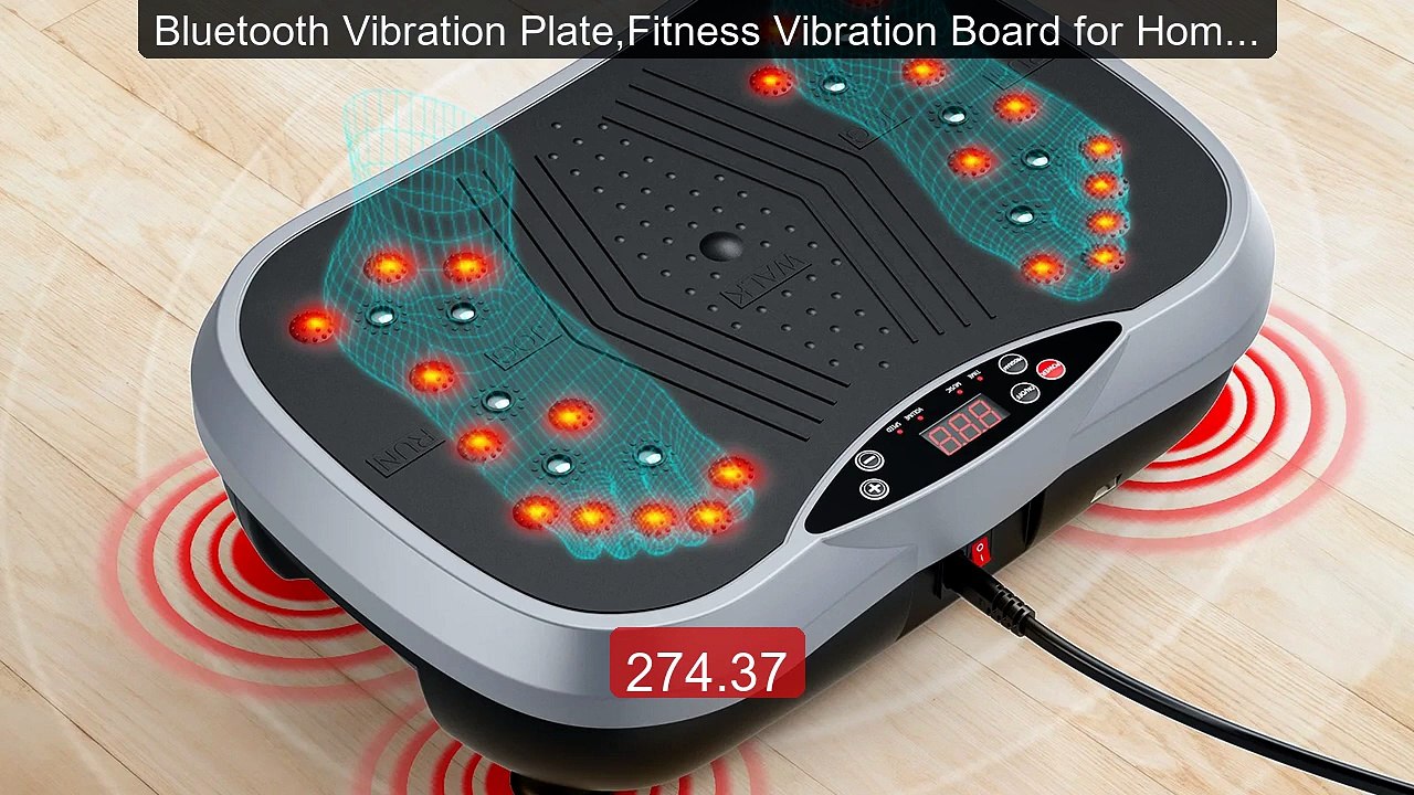 Bluetooth Vibration Plate,Fitness Vibration Board for Home,Ful... -- Hot Deal 2026 | Limited Offer!