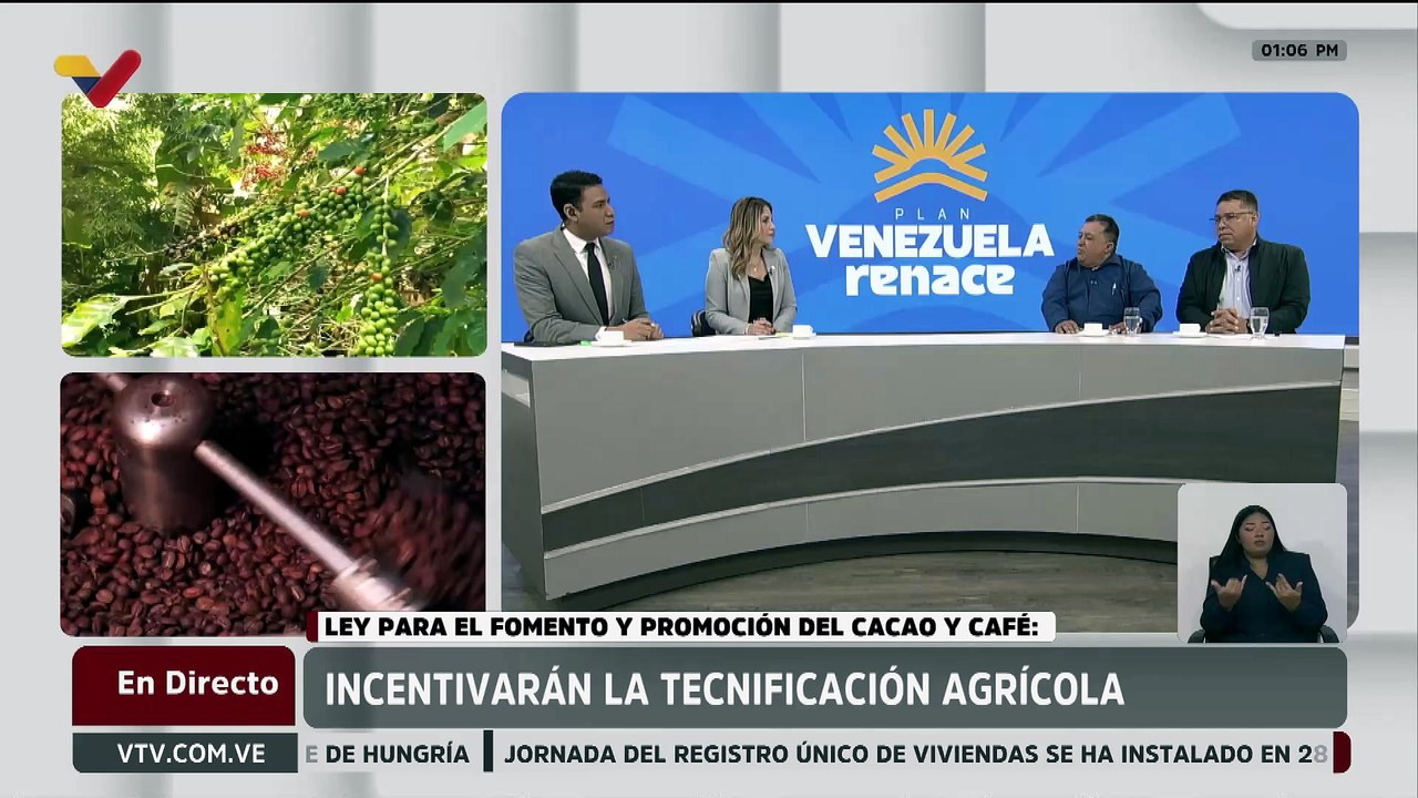 Productor cafetalero Omar Bastardo destacó el trabajo de la AN con la Ley para el Fomento del Café