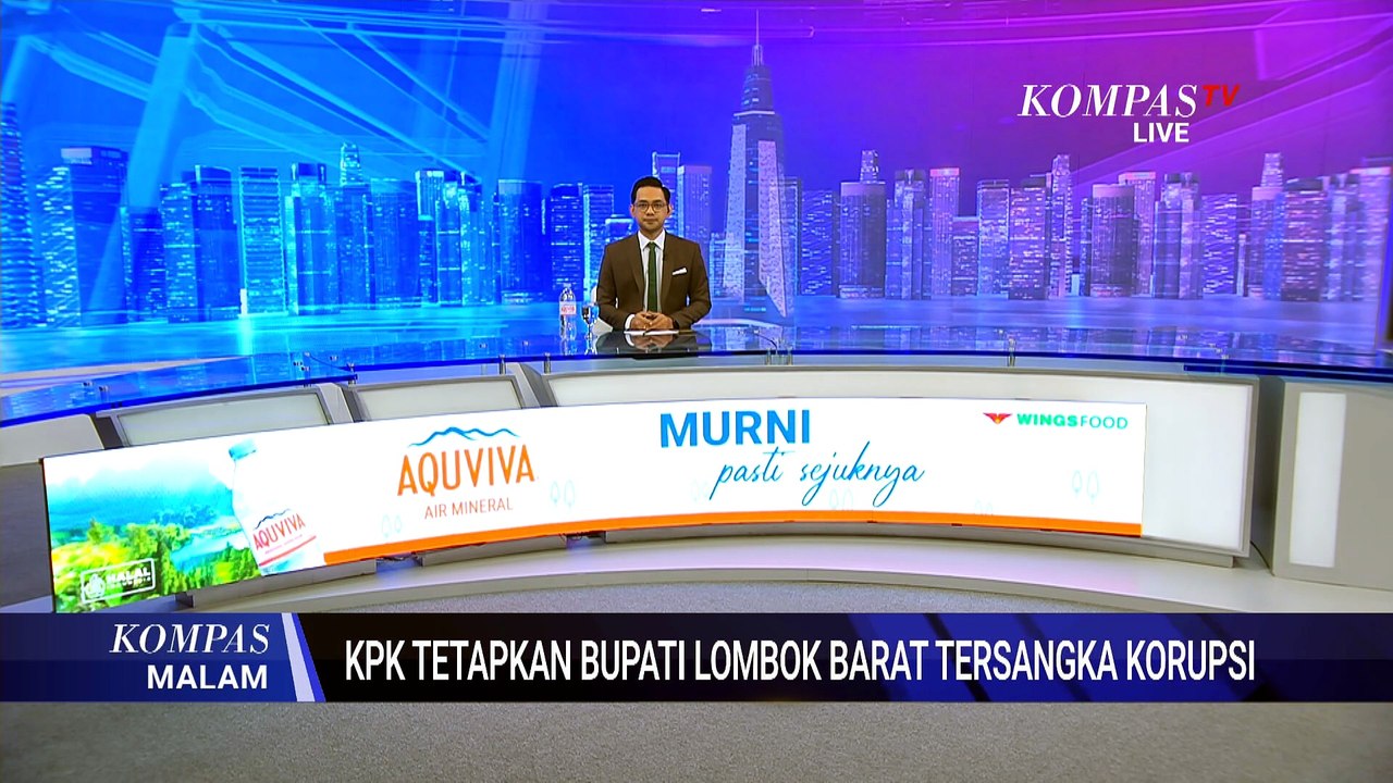 KPK Tetapkan Bupati Lombok Barat Lalu Ahmad Zaini Tersangka Korupsi, Diduga Terima Rp12,4 Miliar