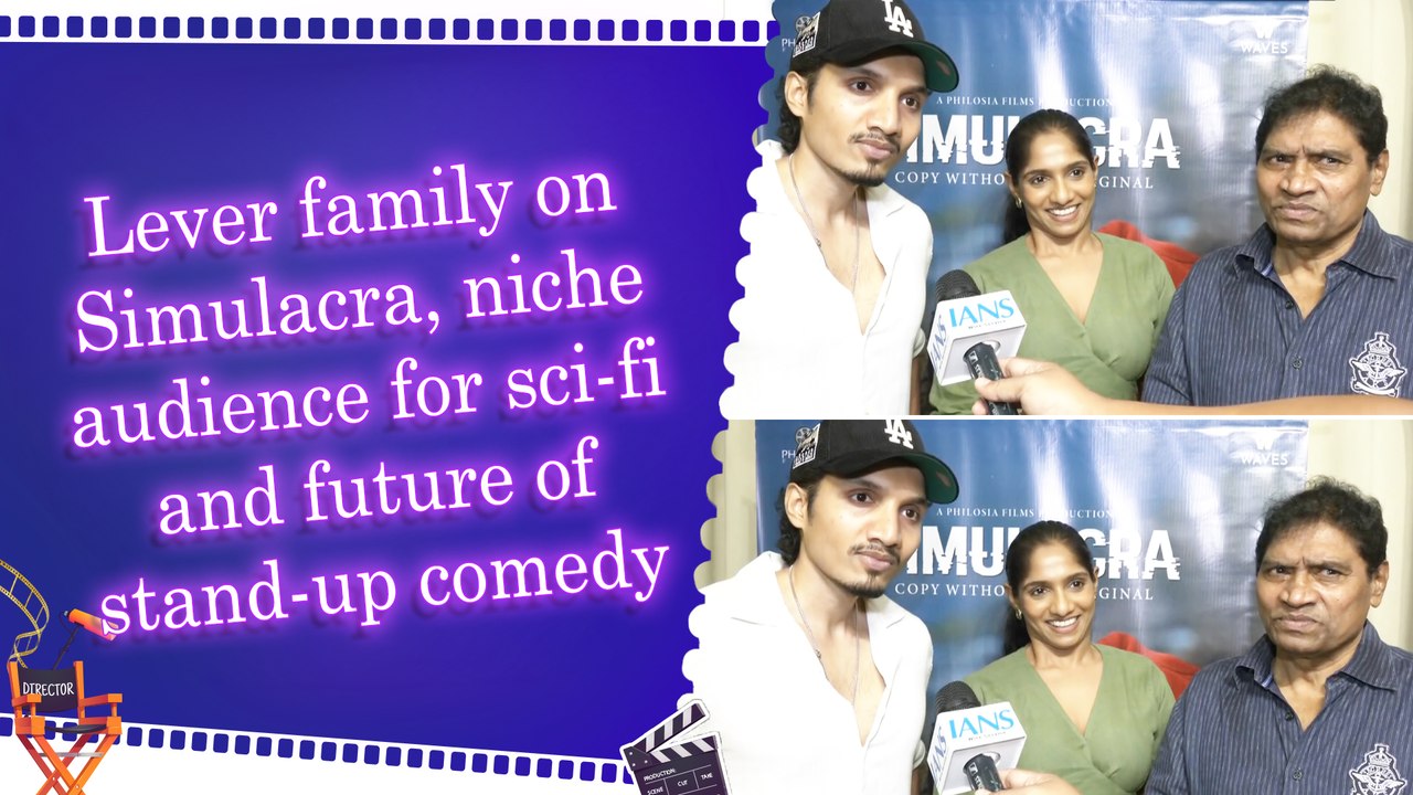 Johny Lever family discusses Simulacra, comedy boundaries and  stand-up comedy entry