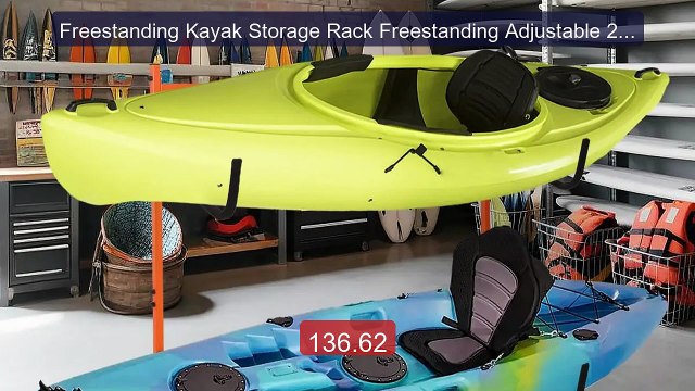 Freestanding Kayak Storage Rack Freestanding Adjustable 2 L... Top Pick 2026 | Unbeatable Price!