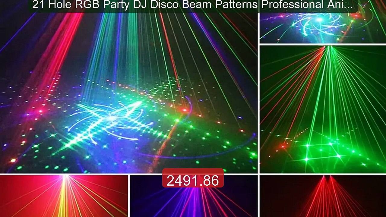 21 Hole RGB Party DJ Disco Beam Patterns Professional Animatio... -- Hot Deal 2026 | Limited Offer!