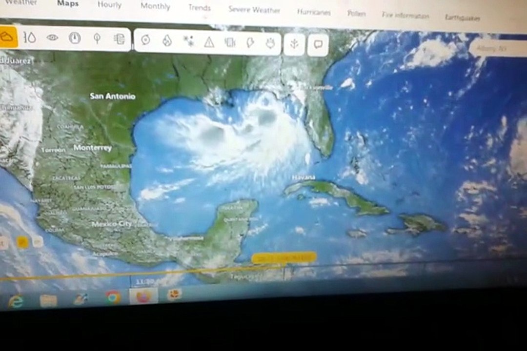The face of Bertha