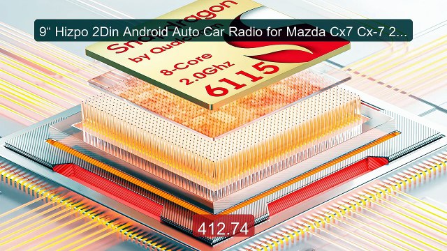9“ Hizpo 2Din Android Auto Car Radio for Mazda Cx7 Cx-7 2008 -... Hot Deal 2026 | Limited Offer!