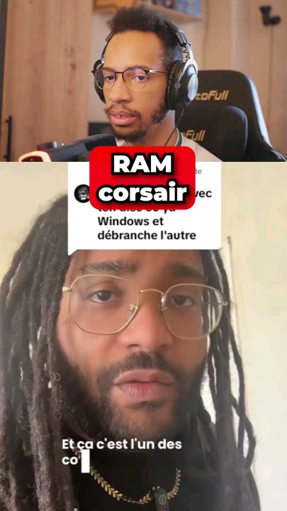 Encore des RAM corsair #pcbuild #pc #gamingpc #reviewpc #ram