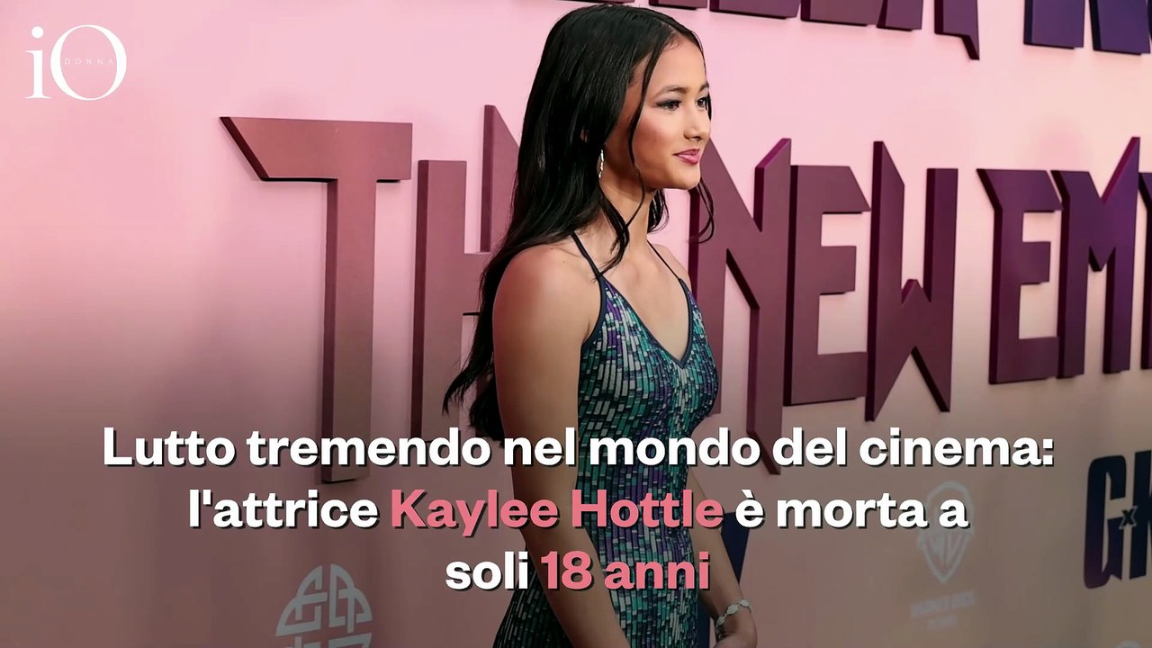 Kaylee Hottle muore a 18 anni in uno schianto in auto: chi era la giovane attrice