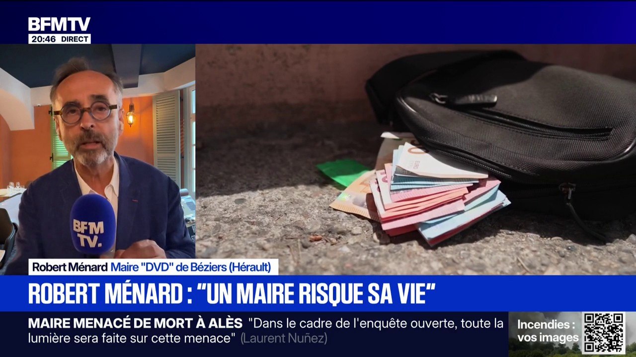 Sécurité: "Il faut faire de nouvelles places de prison", estime Robert Ménard, maire "DVD" de Béziers