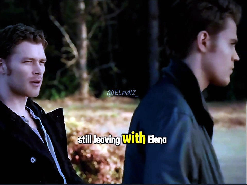 Klaus also knows who was better for Elena