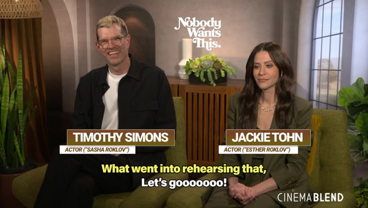 Nobody Wants This’' Sasha Actor Timothy Simons Didn’t Let His On-Screen Wife See His ‘7 Rings’ Dance Until They Filmed It