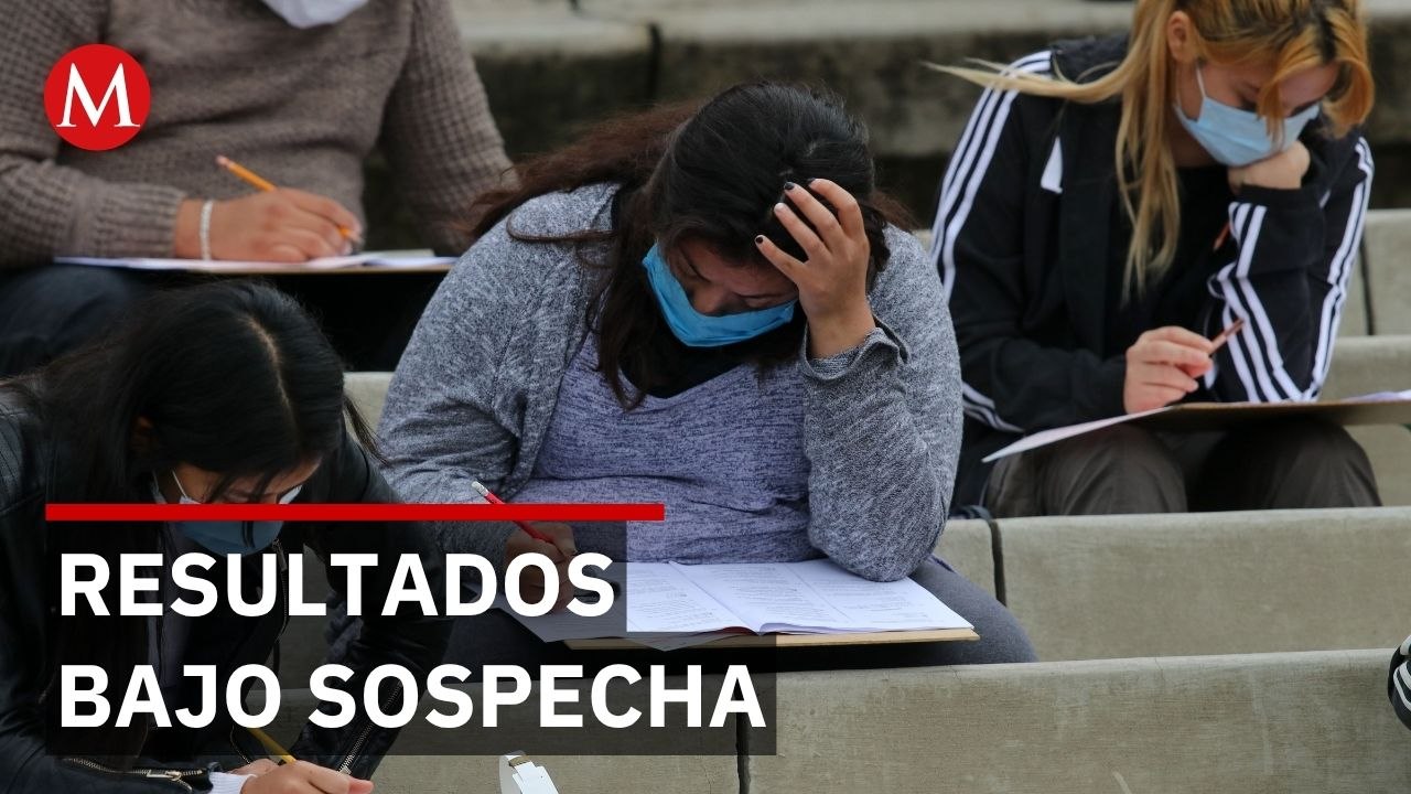 Resultados del examen en línea de la UNAM generan cuestionamientos por puntajes atípicos