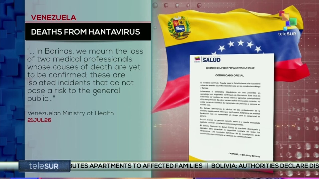 Venezuela | Deaths from Hantavirus