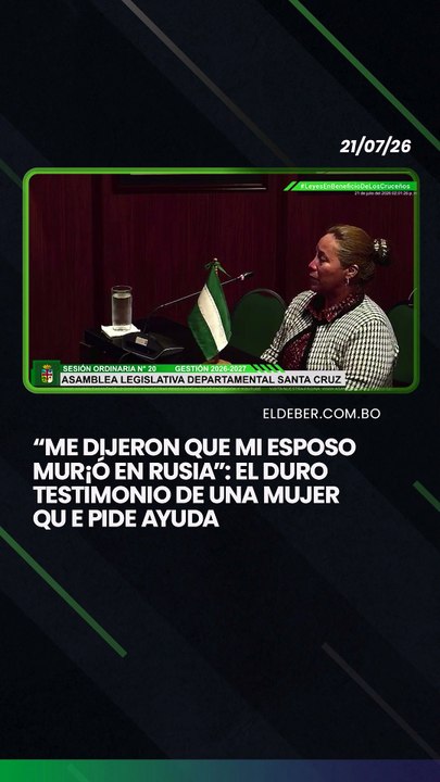 “Me dijeron que mi esposo mur¡ó en Rusia”: el duro testimonio de una mujer que pide ayuda