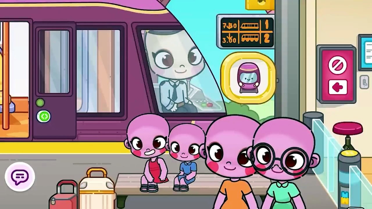 Peppa Pig in Avatar World Stagione 7 italiano - S7E49 - Viaggio in treno