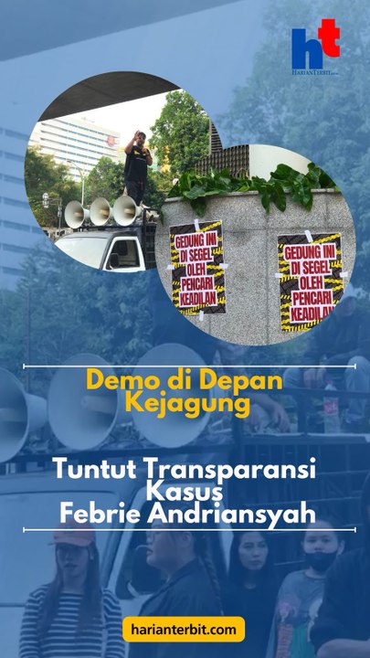 Demo di Depan KejagungTuntut Transparansi Kasus Febrie Andriansyah