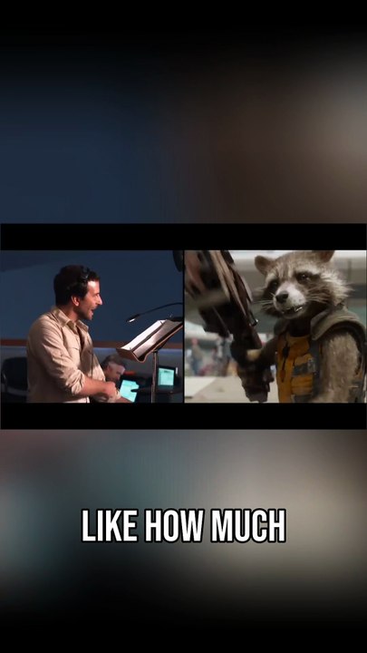 Watch Bradley Cooper Bring Rocket Raccoon to Life