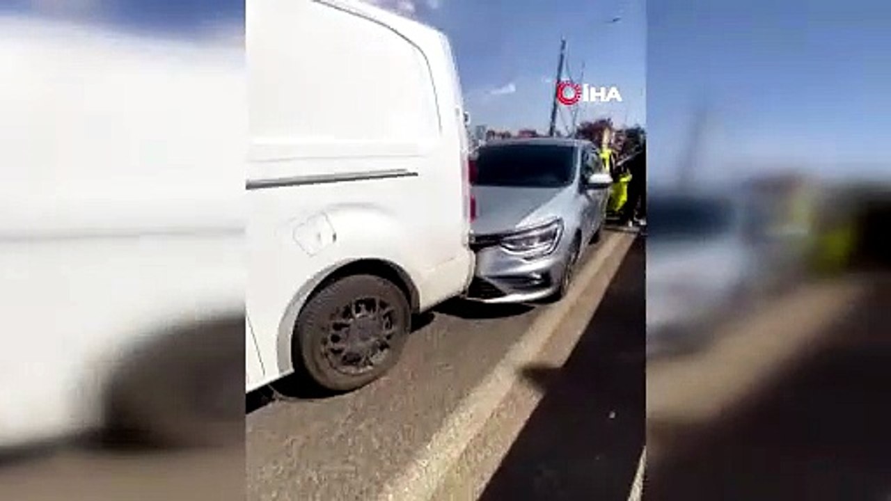 Bingöl'de 4 araçlı zincirleme kaza meydana geldi