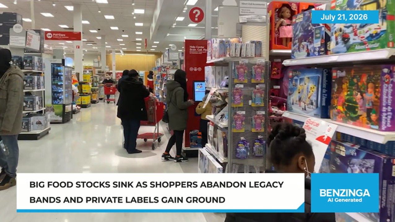 Big Food Stocks Lose Appeal