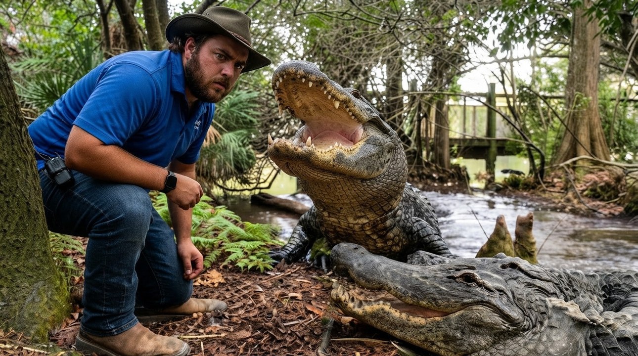Shocking Alligator Feeding Experience at Gatorland, Orlando, FL