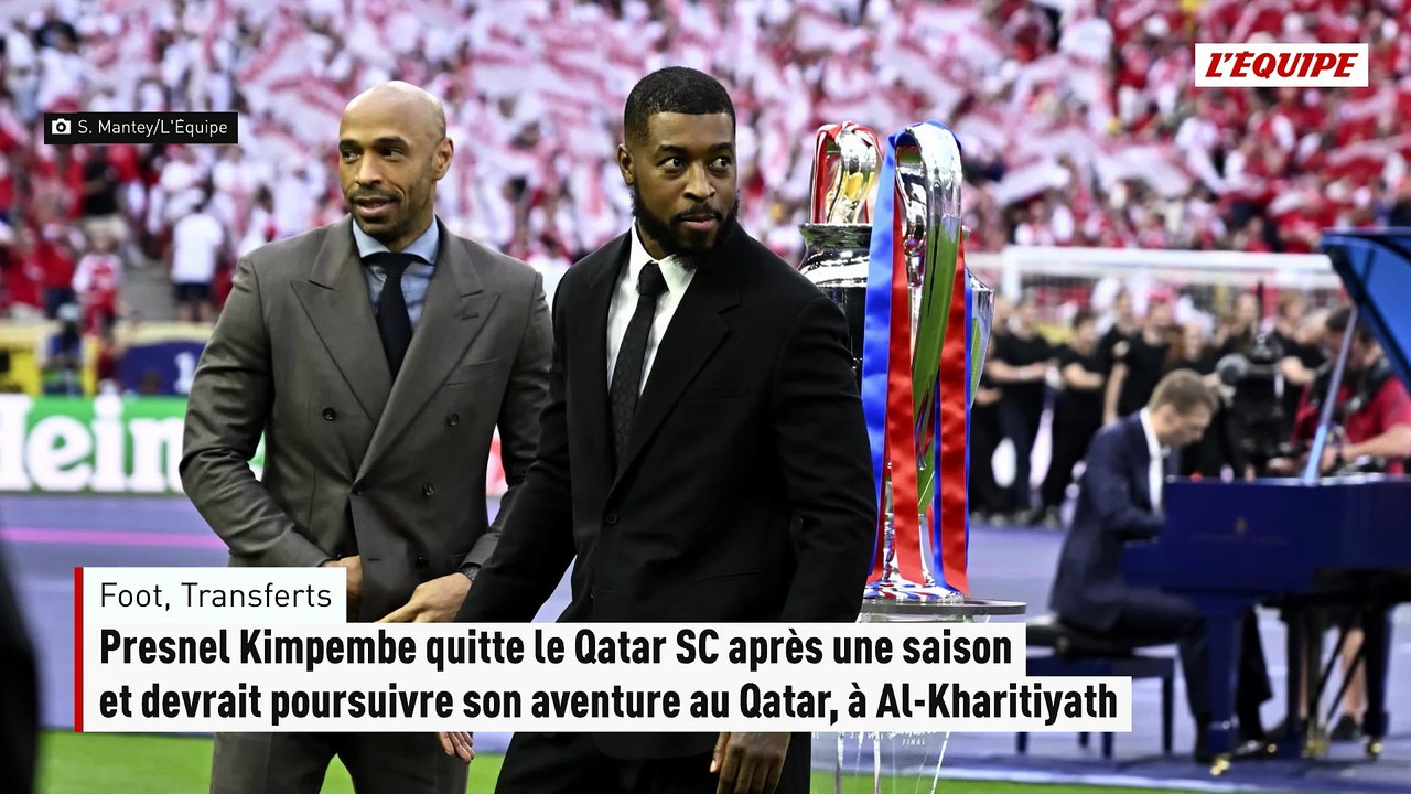 Presnel Kimpembe quitte le Qatar SC après une saison et devrait poursuivre son aventure au Qatar, à Al-Kharitiyath - Foot - Transferts