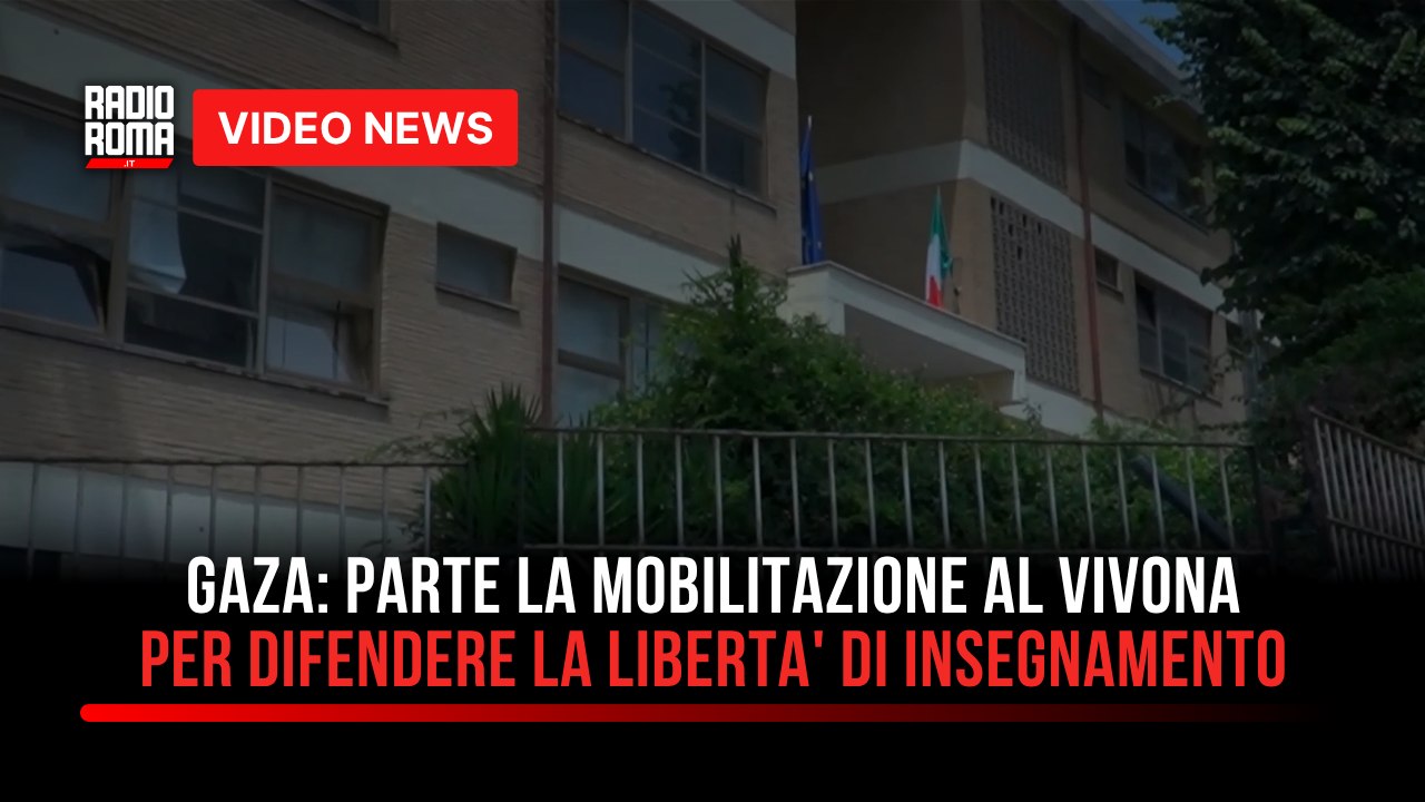 Gaza parte la mobilitazione al Vivona per difendere la liberta' di insegnamento