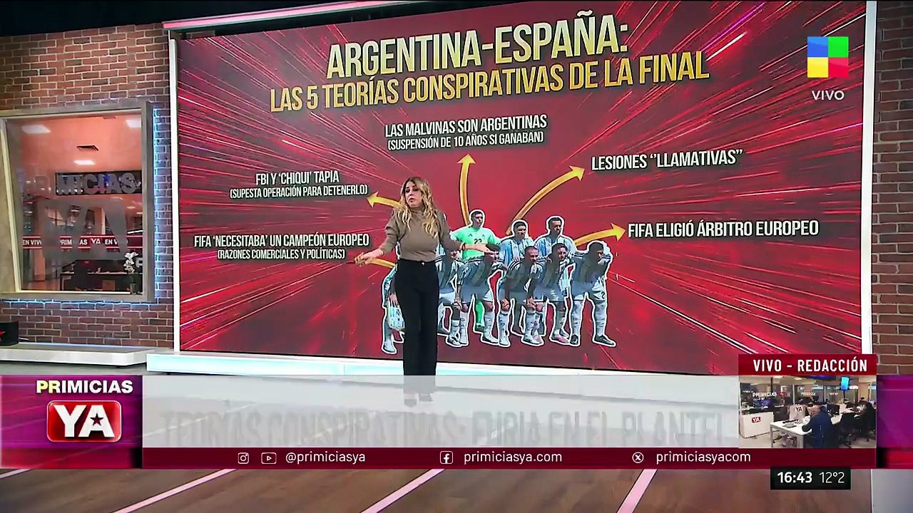 Las teorías conspirativas tras la derrota de Argentina ante España en la final del Mundial 2026