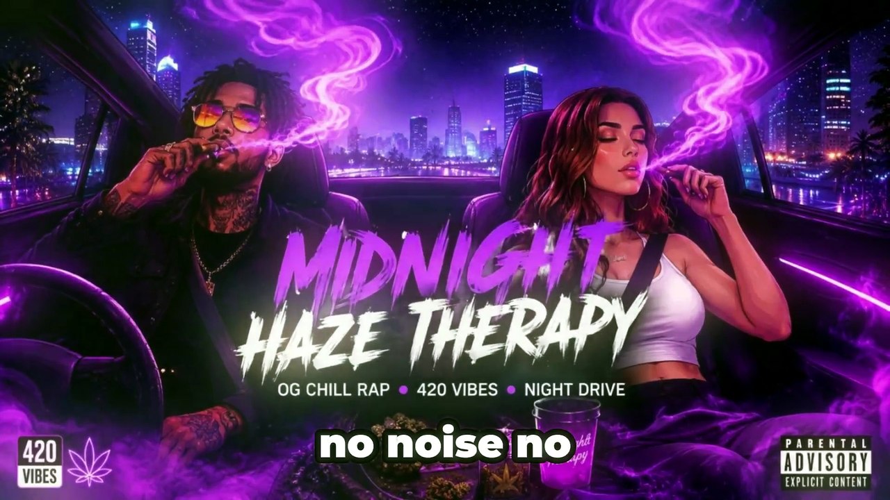 “Midnight Haze Therapy” Playlist — 420 Vibe Music | Night Vibes