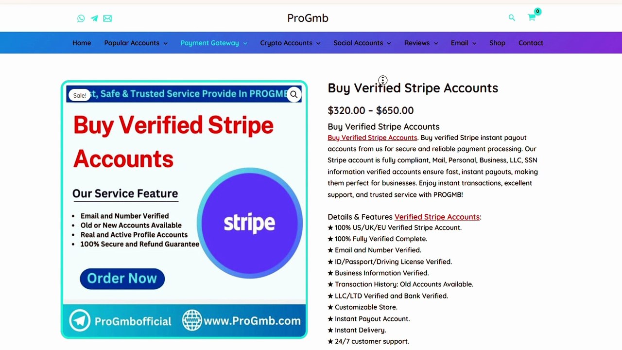 Buy Verified Stripe Accounts best banking usa