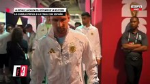 Arenga en le vestuario argentino antes de la final - Fuente: ESPN