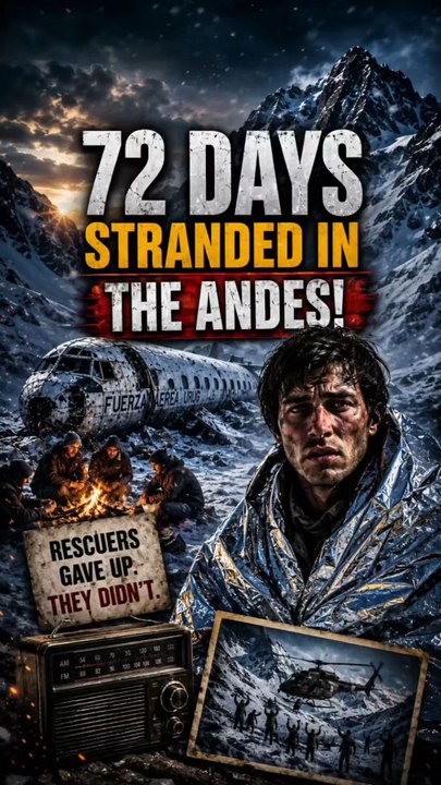 72 Days Trapped In Frozen Mountains: The Andes Survival Miracle! 🏔️