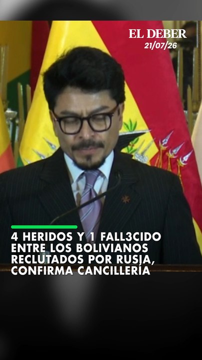 4 HERIDOS Y 1 FALL3CIDO ENTRE LOS BOLIVIANOS RECLUTADOS POR RUSIA, CONFIRMA CANCILLERÍA