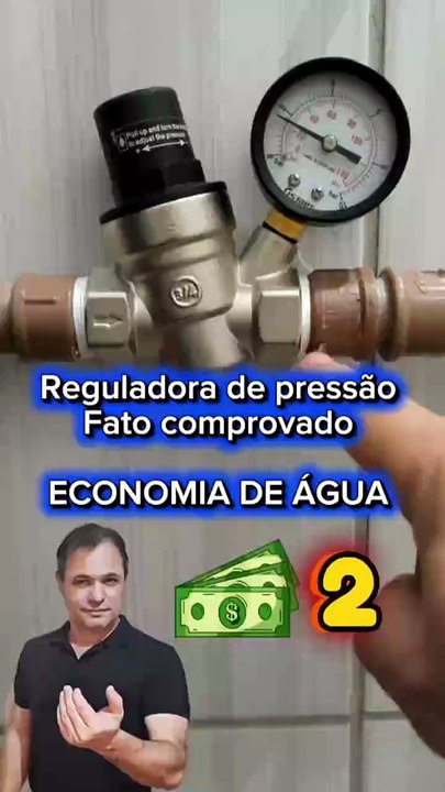 Comprovado Economia de água com VRP parte 2