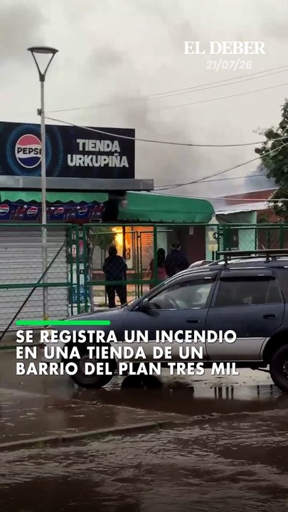Se registra un incendio en una tienda de un barrio del Plan Tres Mil