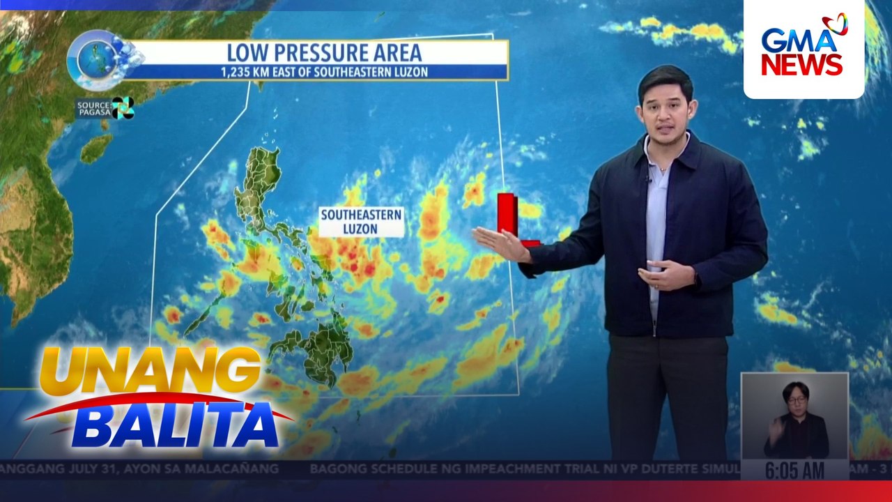 Magpapaulan na sa ilang bahagi ng bansa ang LPA...