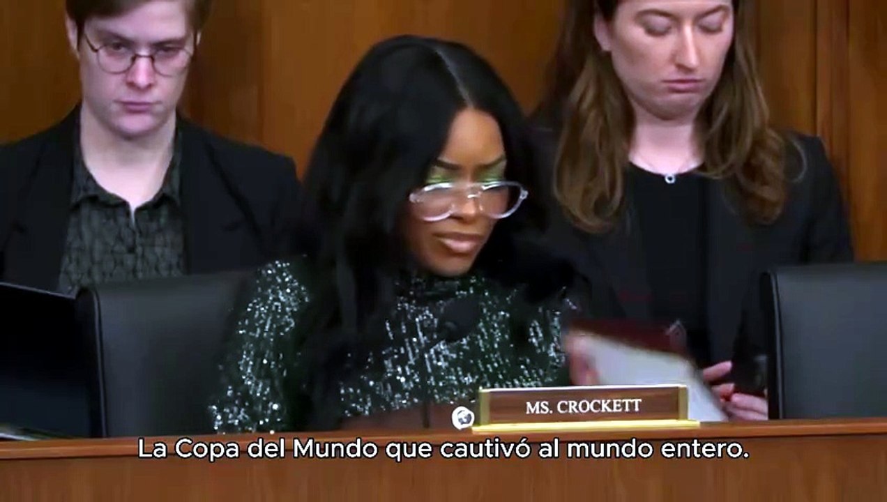 Jazmine Crockett, la diputada demócrata que criticó a la Argentina